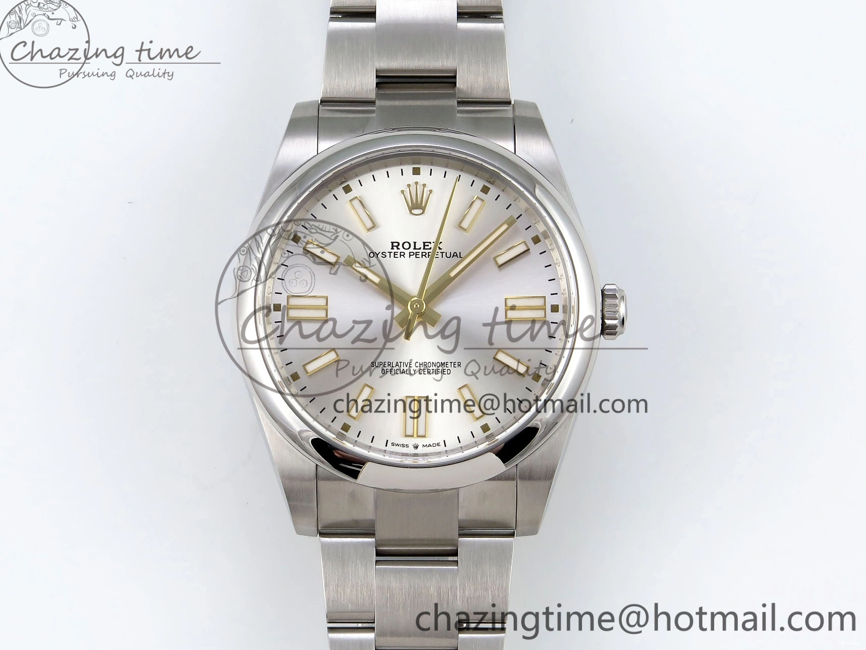 Perpetual Oyster Best 124300 1:1 Steel Sliver VR3230 SS Clean on Edition 904L Bracelet 41mm Dial 0514